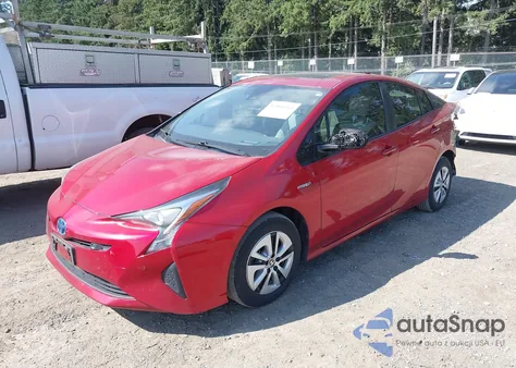 2017 Toyota Prius Four из США, поврежденный, VIN JTDKARFU0H3054249